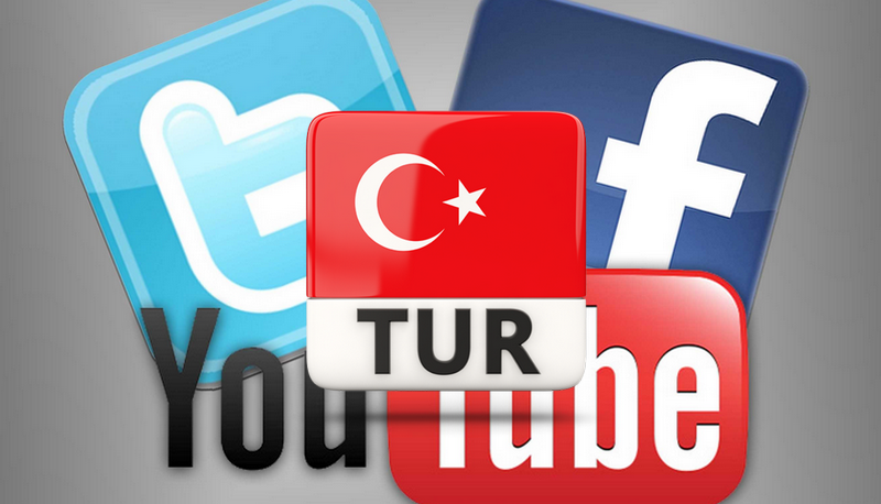 В Турции заблокировали работу социальных сетей